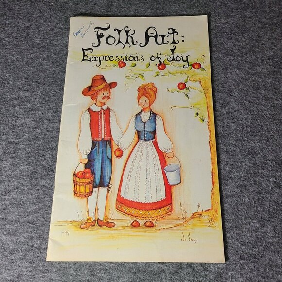 Folk Art Expressions of Joy Jo Sonja Decorative Tole Painting Instruction Book 1 - Picture 1 of 5